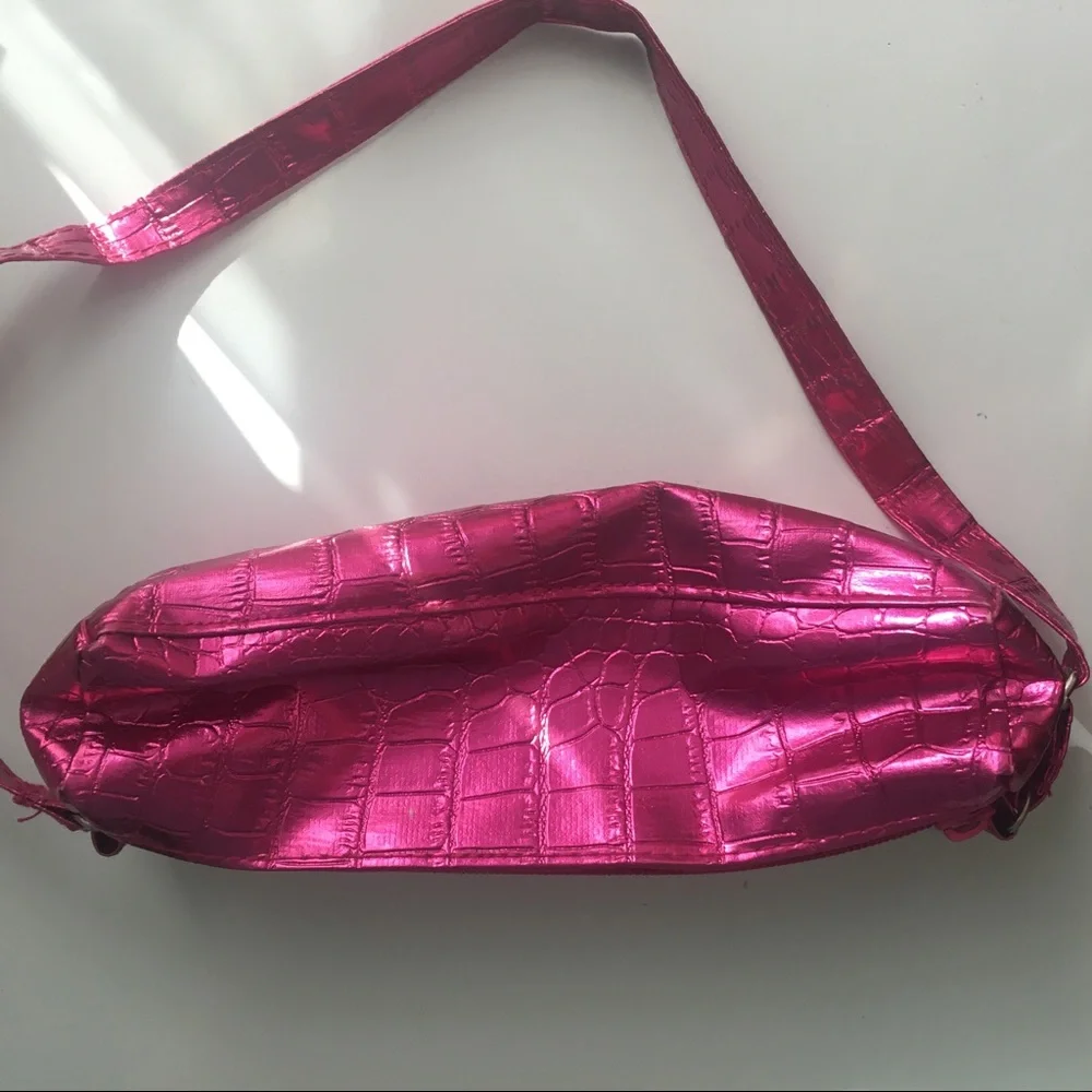Two Pencil Cases: Cheetah Print and Hot Pink Cases